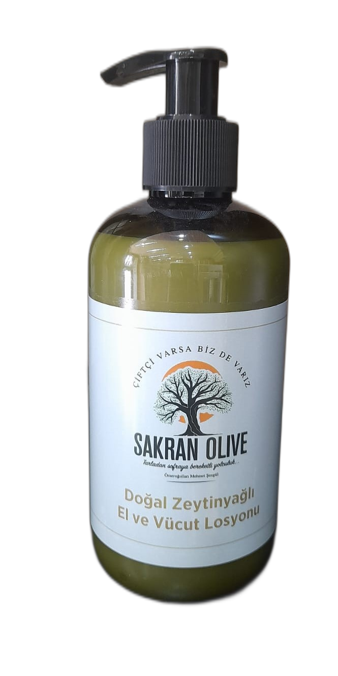 Doğal Zeytinyağlı 250 ml El ve Vücut Losyonu